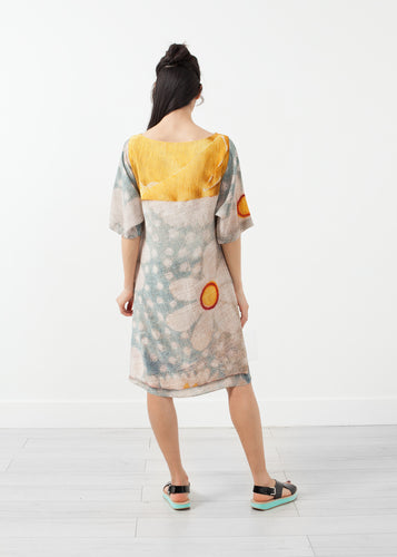 3/4 Sleeve Kimono Dress